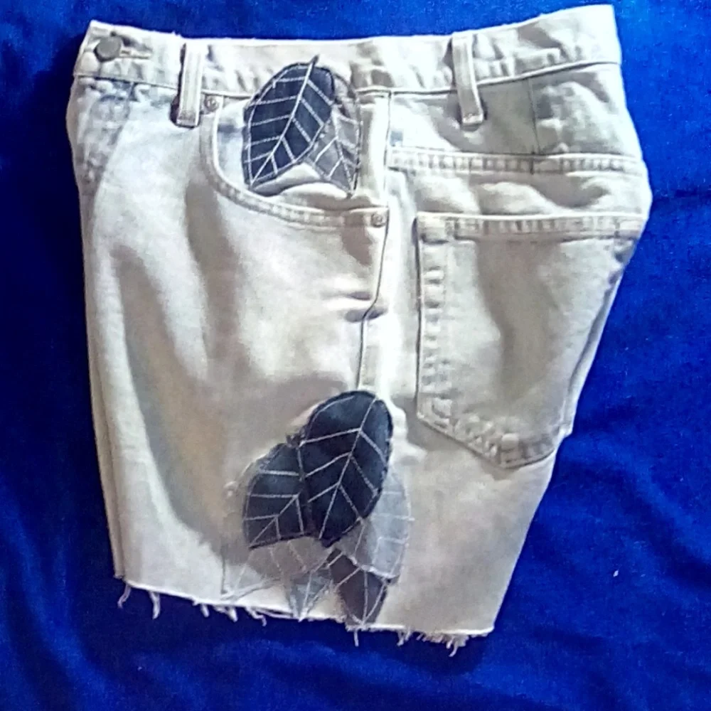 SHORTS Jean Cut off & embellished NY Jeans Co. Altered